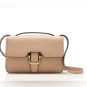 J.Crew Tan 100% Leather Edit Bag G1028